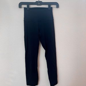 Lululemon Align Crop Black Leggings 21